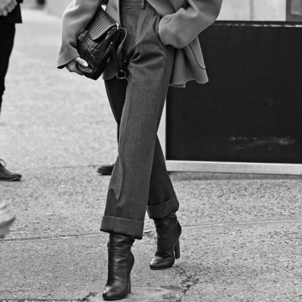 Schutz Pony Hair Boots (7.5) 3’in heel. - Picture 7 of 14